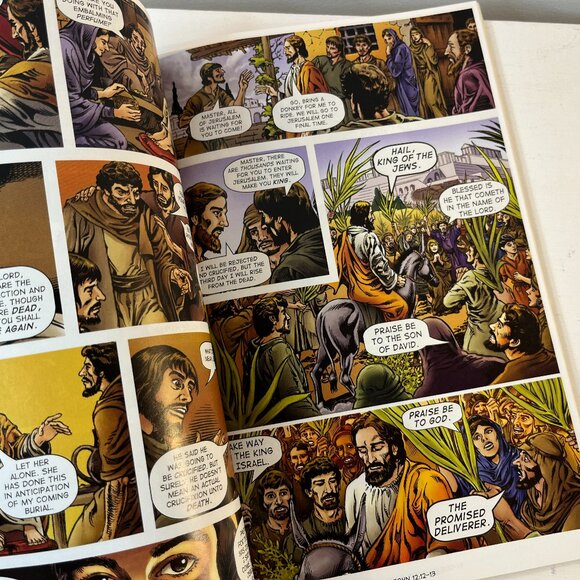 The Illustrated Bible Story New Testament Graphic Novel - Excellent condition! - Picture 4 of 4